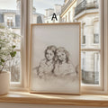 Moderne Vintage Kunst Poster · Geschenkidee · Blumen Porträt Stillleben Klassische Wandkunst · Dekoprint ohne Rahmen